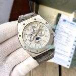 Replica Audemars Piguet Royal Oak 26574 Perpetual Calendar Watch SS Silver Dial